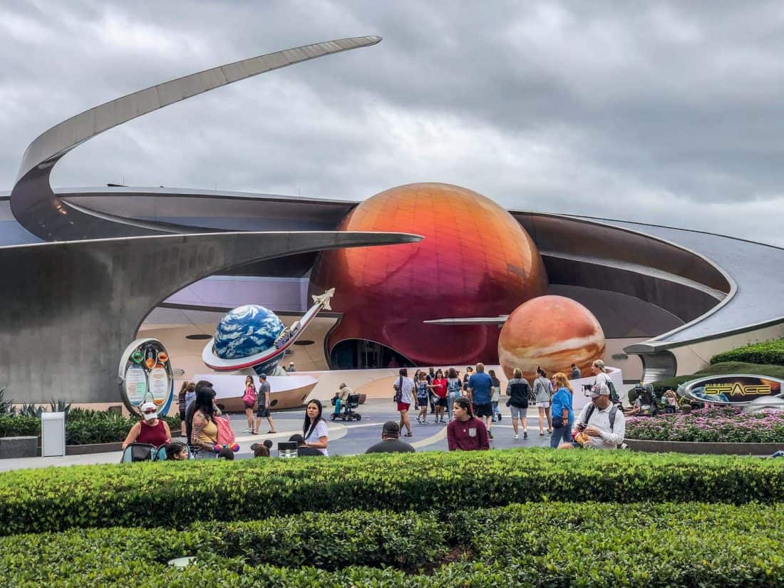 Mission Space, one of the best things to do at Disney World in the Epcot park