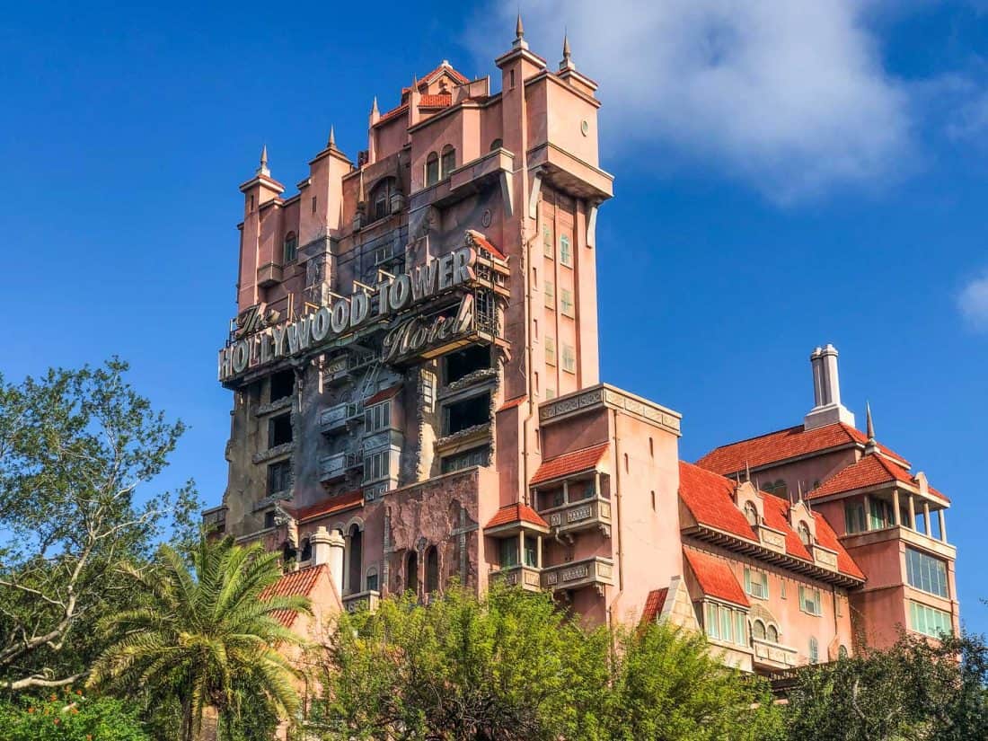 Twilight Zone Tower of Terror is one of the best things to do at Disney World and a top ride at Hollywood Studios