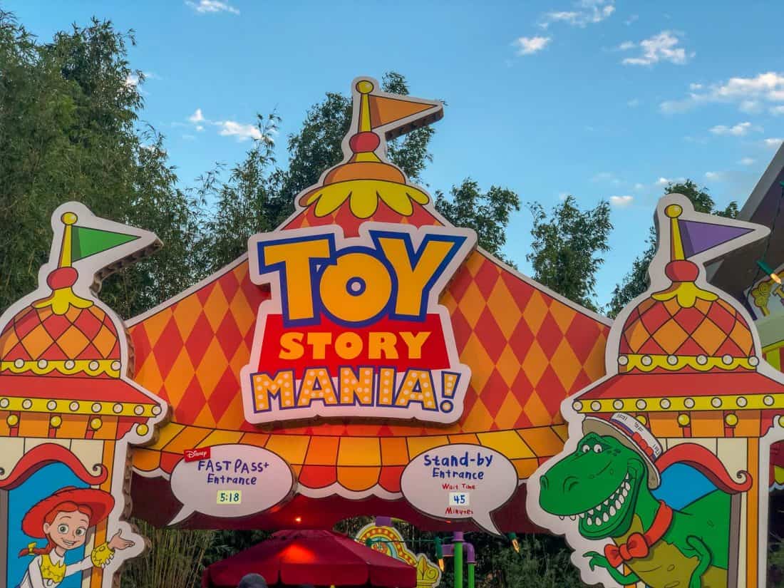 Toy Story Mania at Hollywood Studios, Disney World