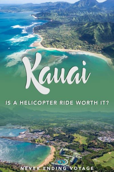 What's the best way to see Kauai or any of Hawaii? By helicopter! Here's what to expect on an open door helicopter ride. #kauai #hawaii #usa #hawaiitravel #thingstodoinhawaii