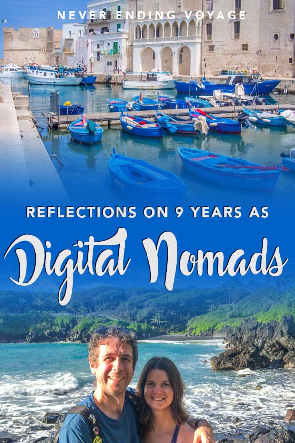 What's it like being a digital nomad for 9 years? Check this post to find out!