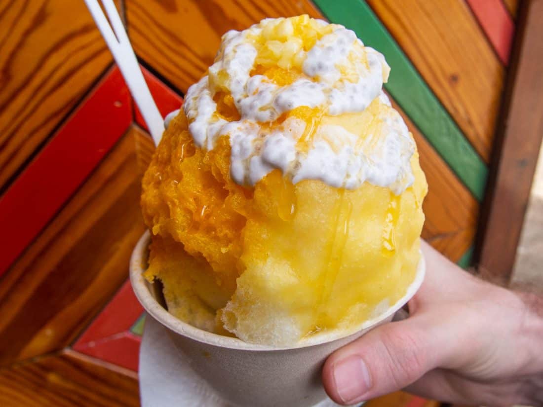 Waikomo Shave Ice, in Poipu, Kauai