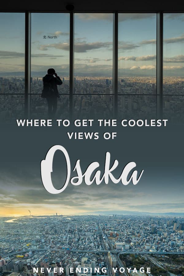 Want to know where to the best views of Osaka, Japan? At Abeno Harukas, the tallest building in Japan! #japan #osaka