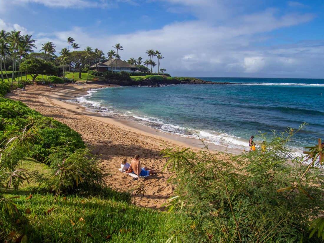 Kapalua Bay in West Maui