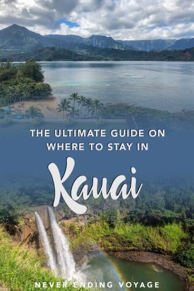 Wondering where to stay in Kauai in Hawaii? Here's your ultimate guide! #kauai #hawaii