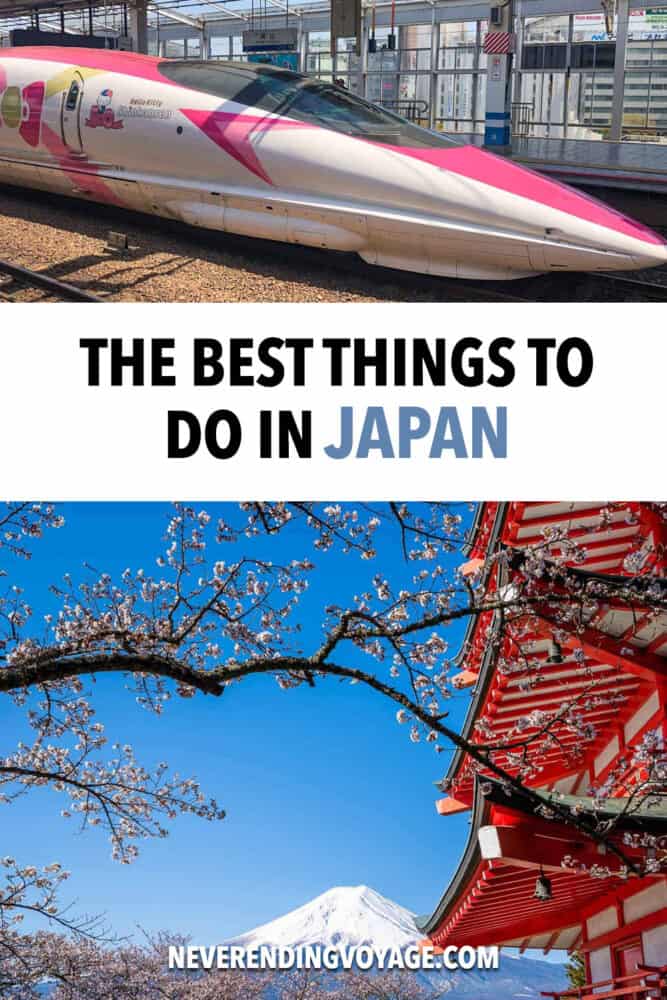 Japan Best Things Pinterest pin