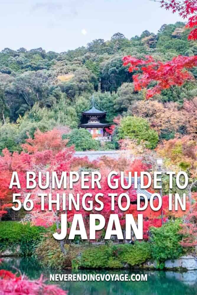 Best Things to Do in Japan Guide pinterest pin