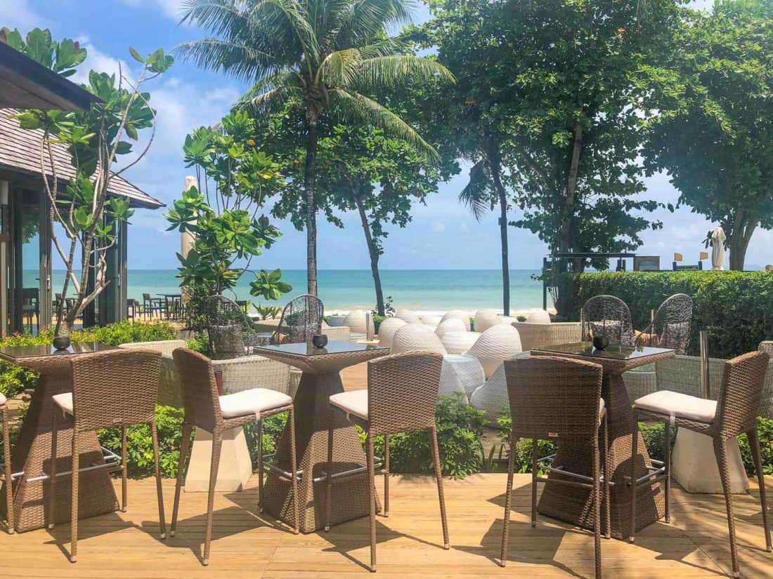 Beach Bar at Koh Lanta's Layana Resort, Thailand