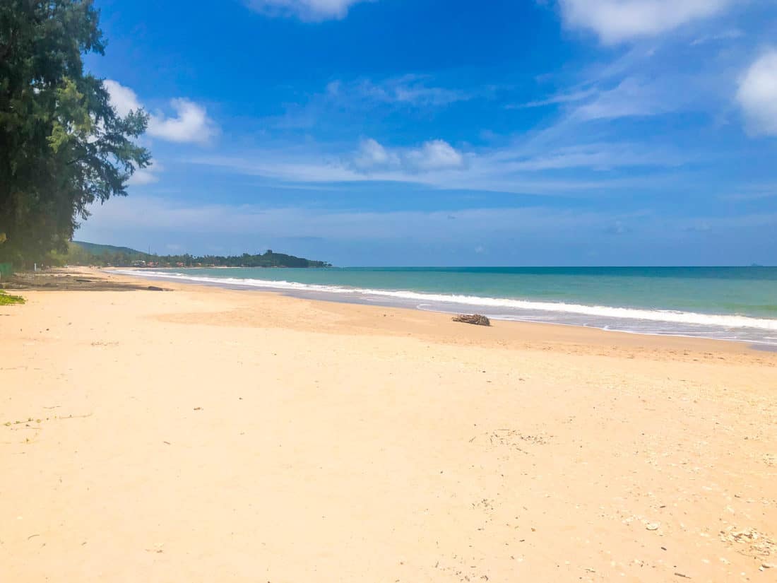 Long Beach, on of the best beaches on Koh Lanta, Thailand