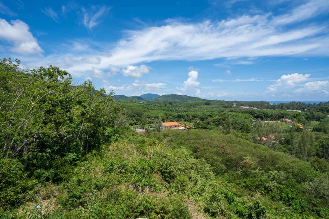 View from the side of Malee Highlands , Koh Lanta