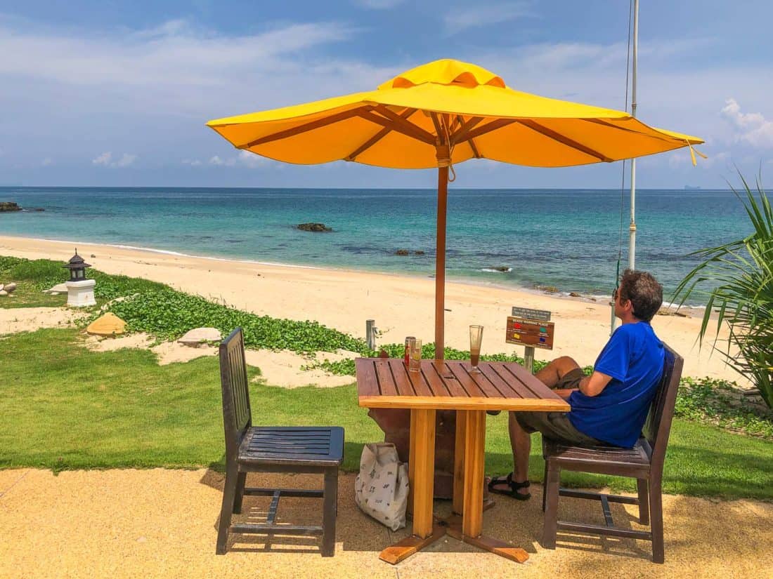 The beach bar, Rawi Warin Resort on Koh Lanta, Thailand