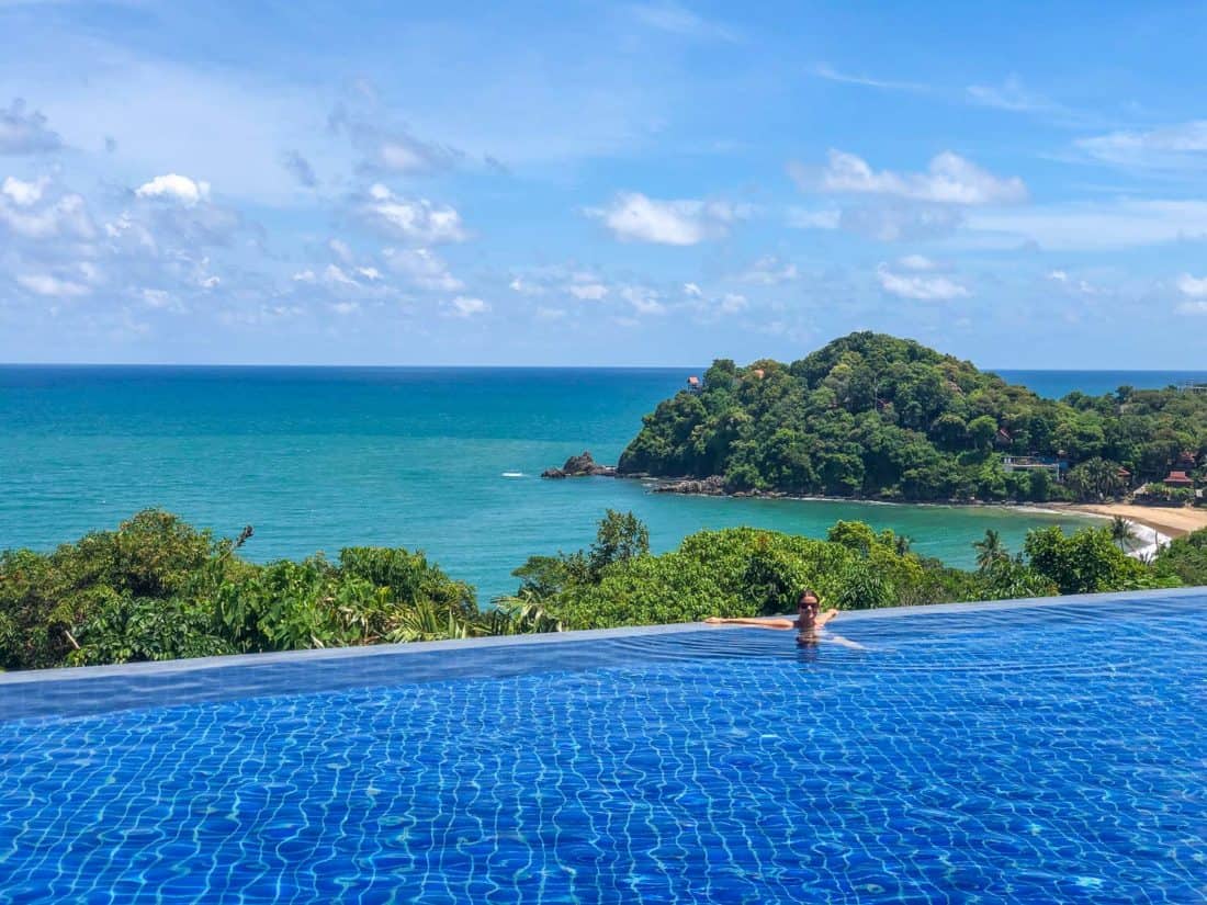 The main pool at Pimalai Resort on Koh Lanta, Thailand