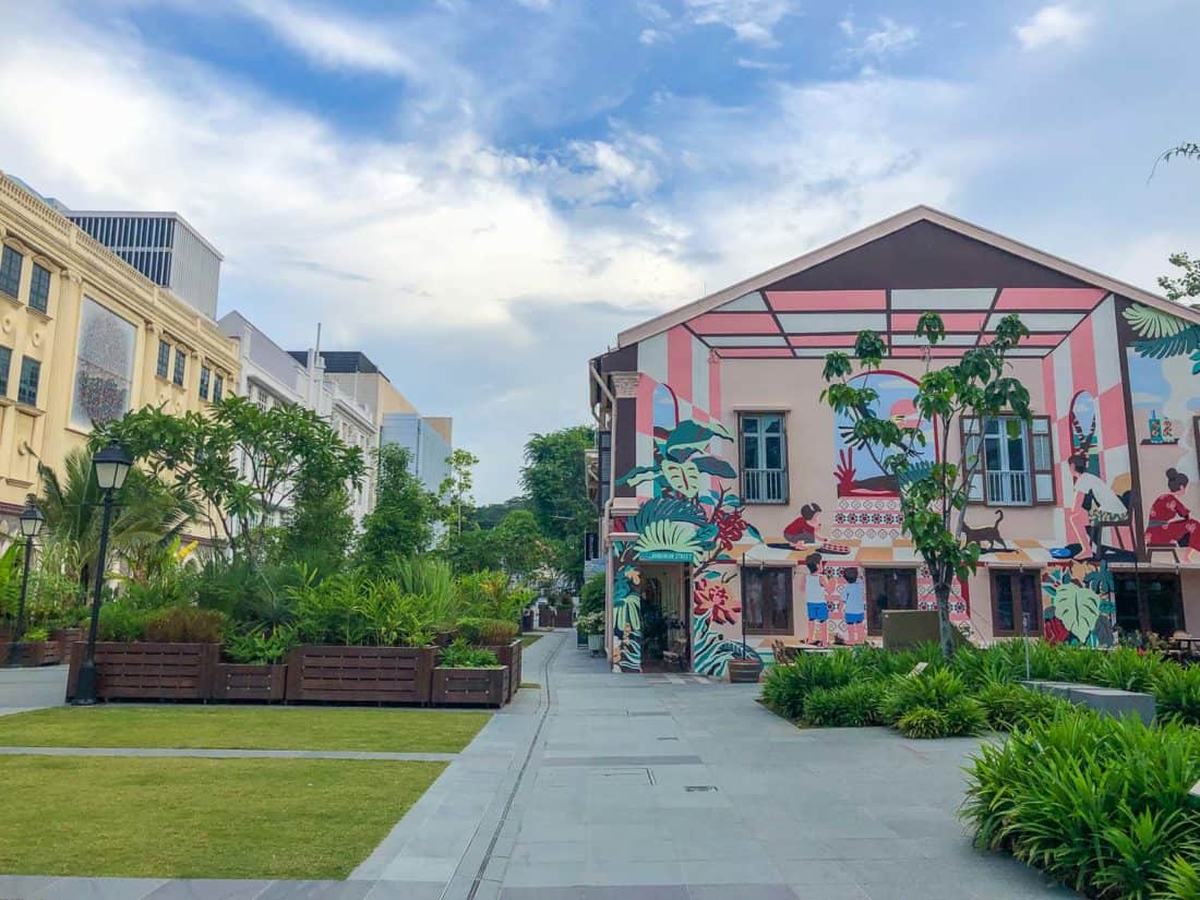 Street art in Armenian Street, Singapore