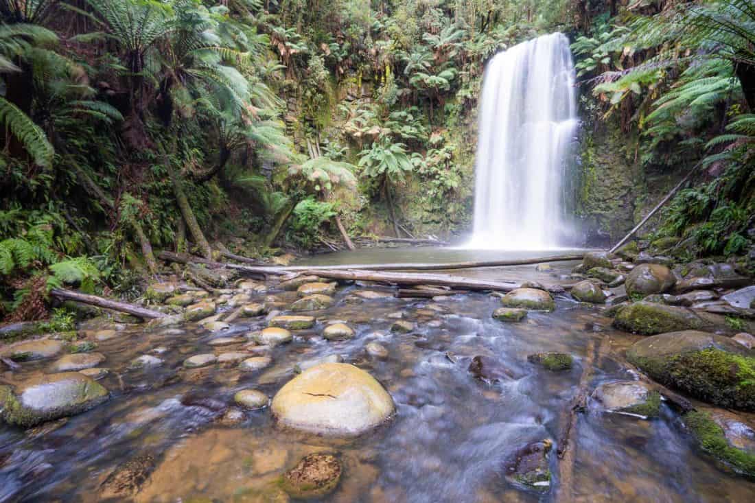 Beauchamp Falls in Great Otway National Park, Victoria in Australia