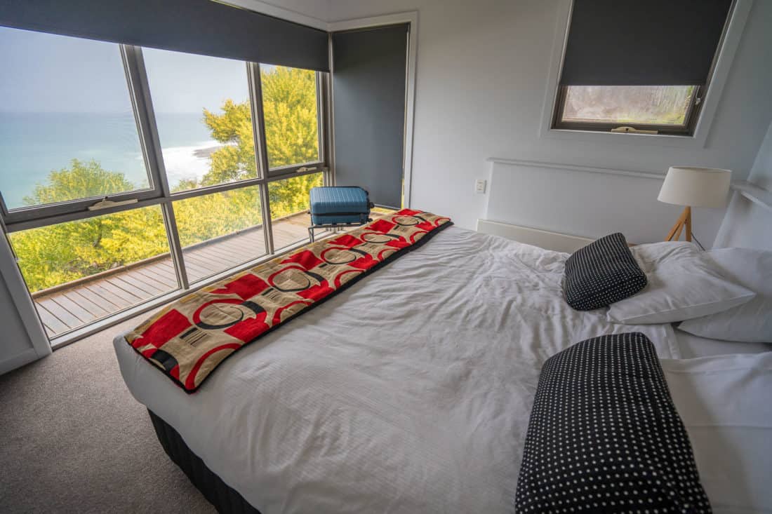 Bedroom at Points South by the Sea in Wongarra