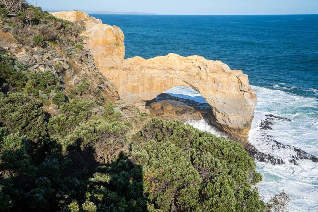 The Arch rock formation on the Great Ocean Road, Victoria, Australia