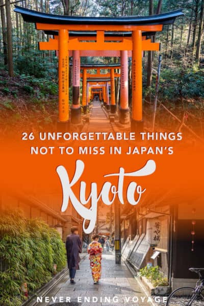 Here are ALL the best things to do in Kyoto, Japan!