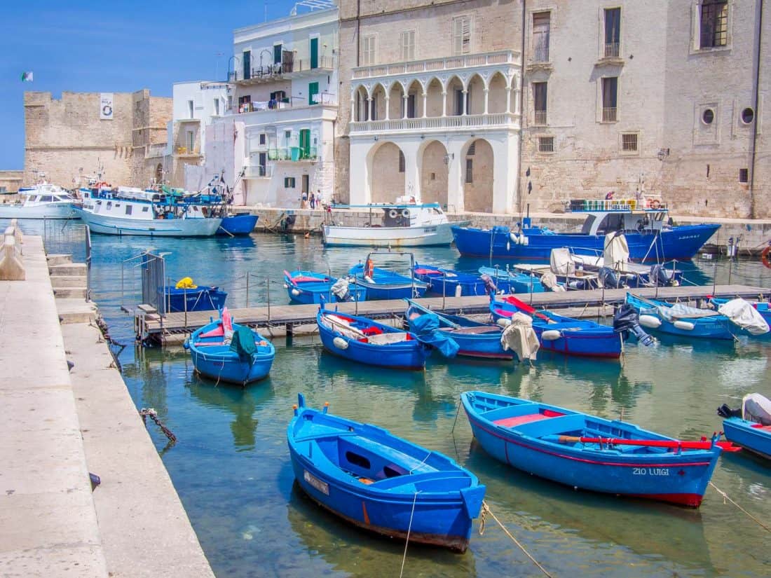 Monopoli, one of the best Puglia destinations, Italy