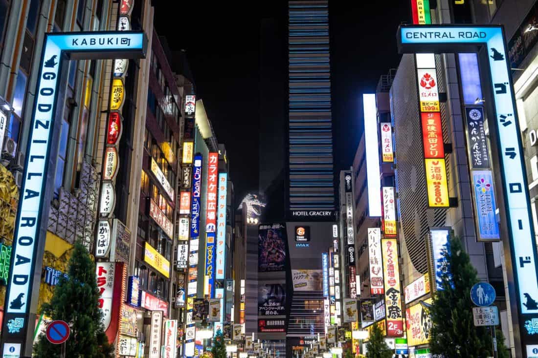 The Godzilla head at Hotel Gracery is one of the top Shinjuku attractions in Tokyo