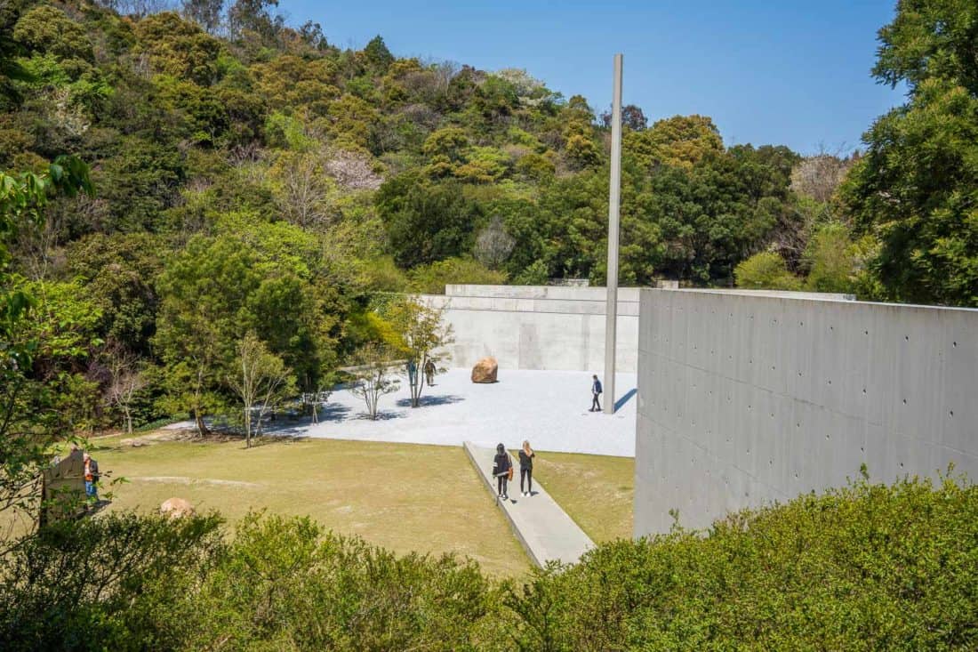 Lee Ufan Museum on Naoshima Island, Japan