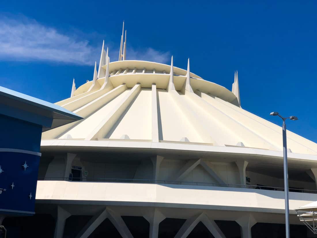 Space Mountain, one of the best Tokyo Disneyland rides