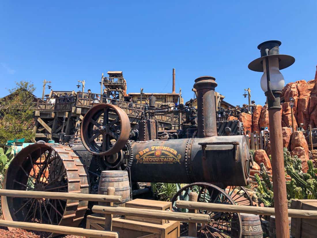 Big Thunder Mountain, a top Tokyo Disneyland attraction