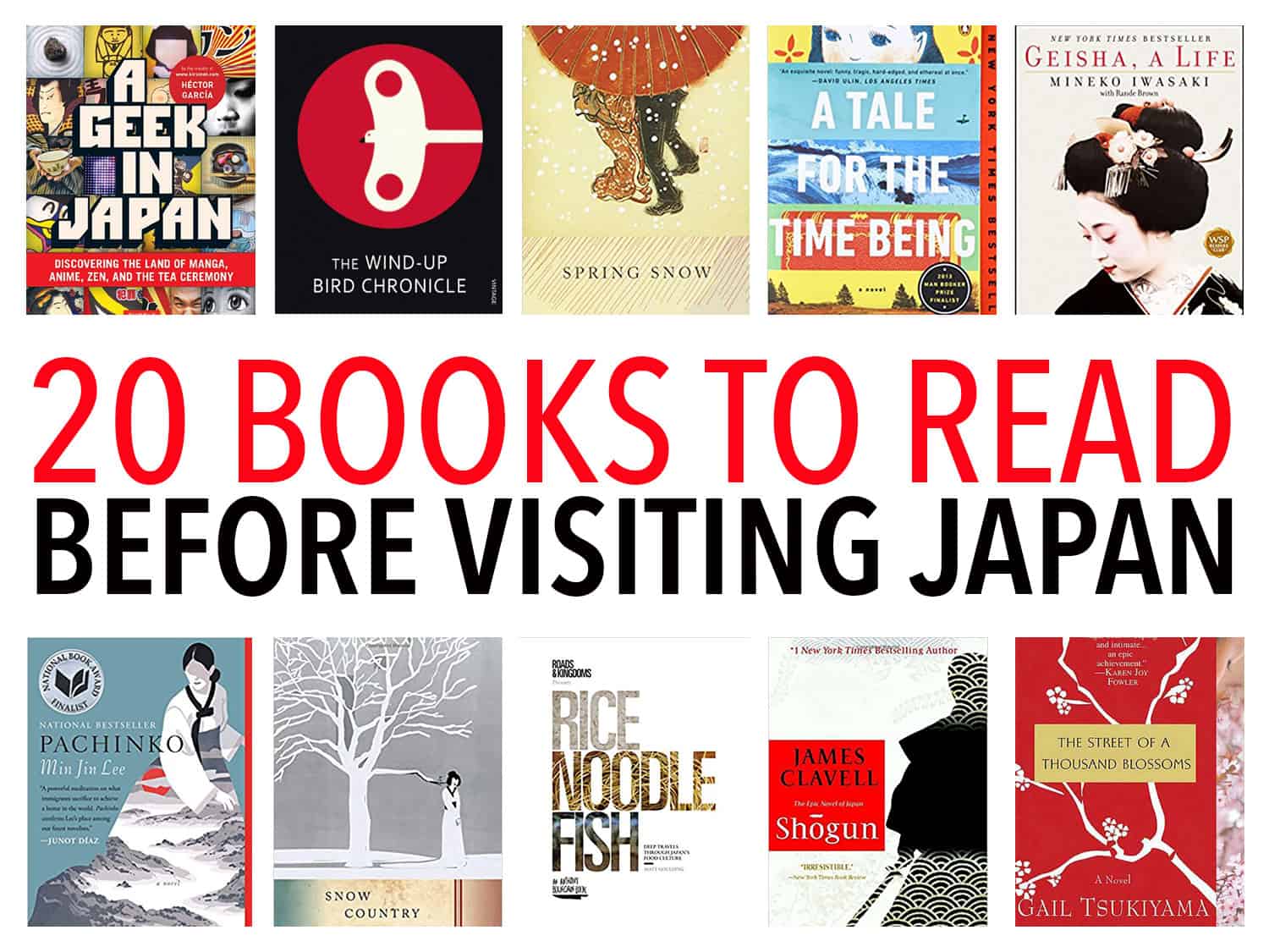 20 Fascinating Books About Japan to Read Before You Visit