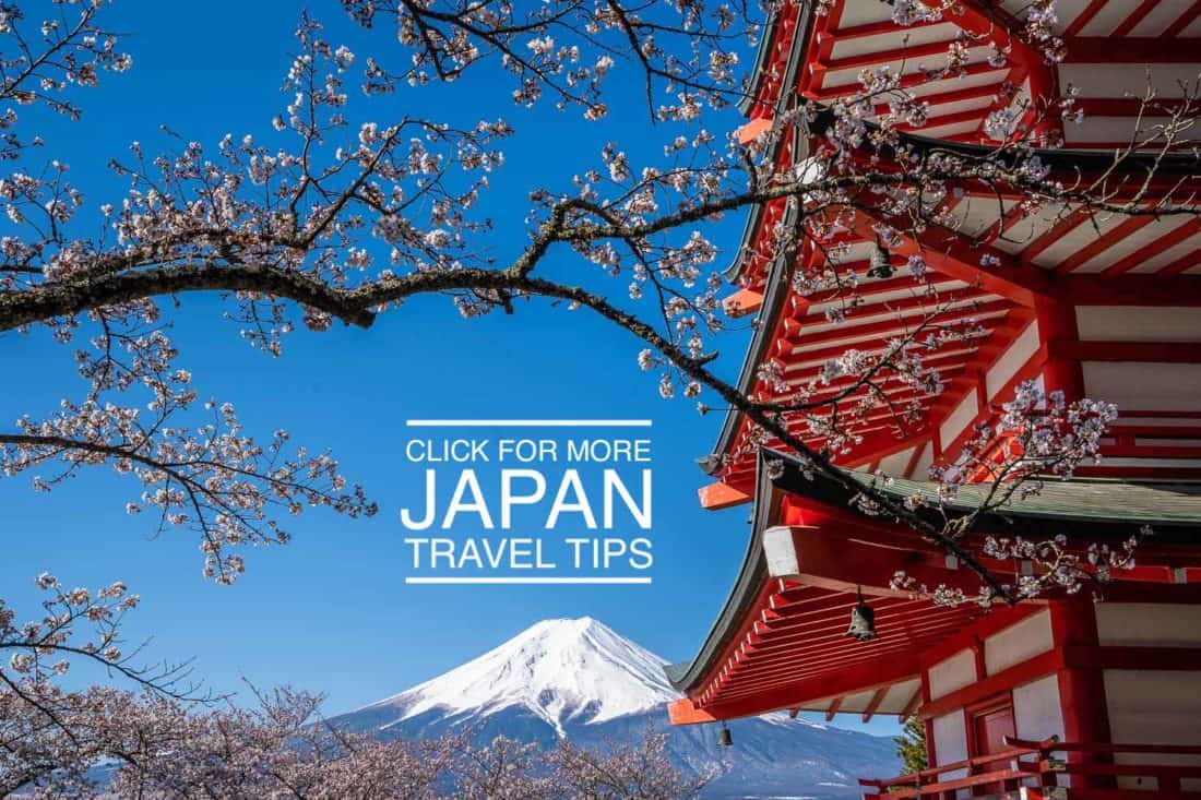 Click for more Japan travel tips text on Chureito Pagoda, Japan photo