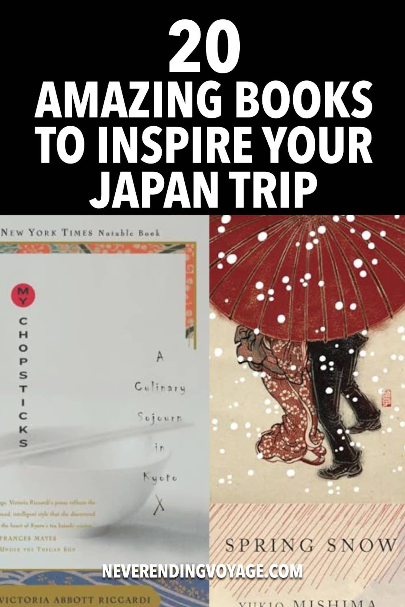 Japan Travel Books Guide Pinterest pin