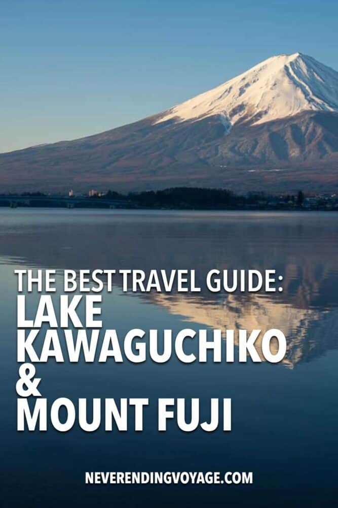 Kawaguchiko Guide Pinterest pin