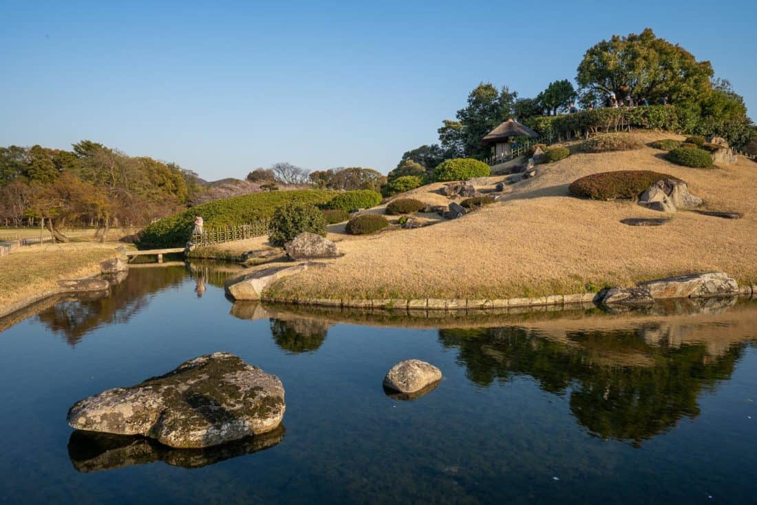 Korakuen Garden is one of the top things to do in Okayama Japan