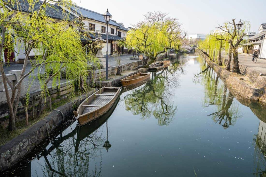 Kurashiki canal - a great day trip from Okayama