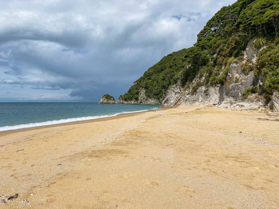 Mutton Cove is a great day walk on the Abel Tasman coast track, New Zealand, New Zealand