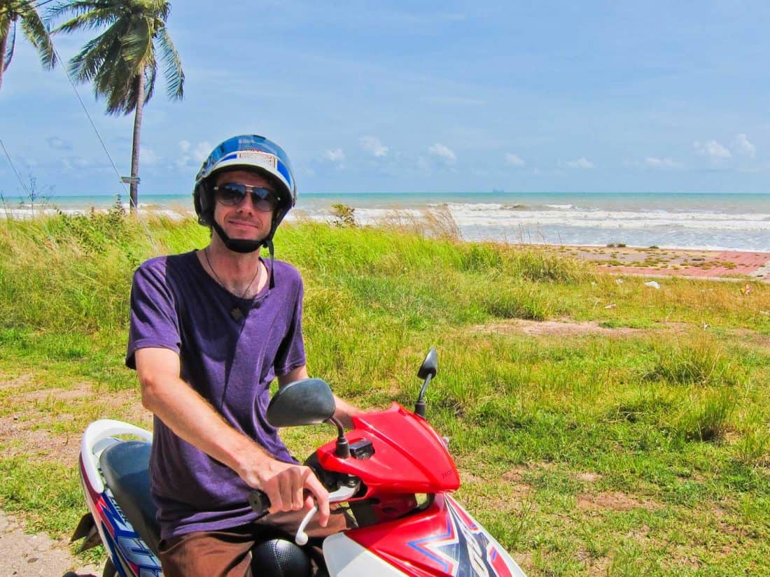 Hiring a scooter is one of the best things to do in Koh Lanta, Thailand