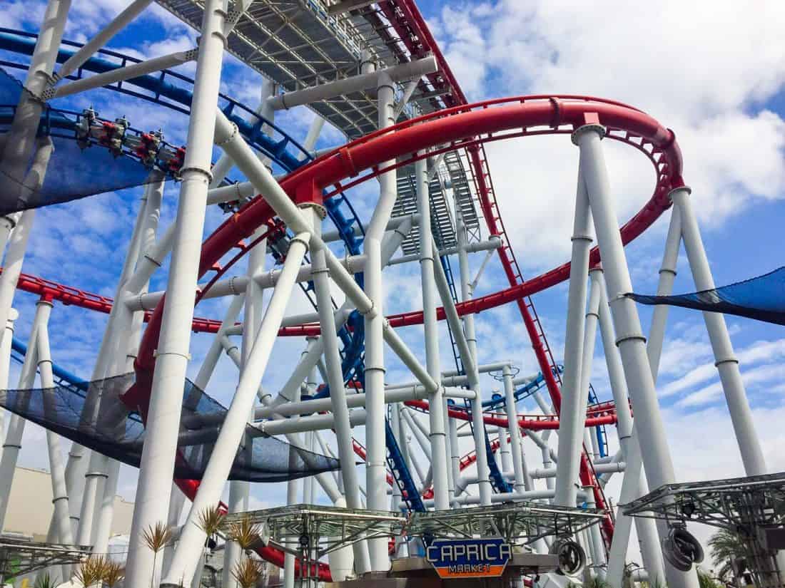 Battlestar Galactica roller coaster, the best Universal Studios Singapore ride