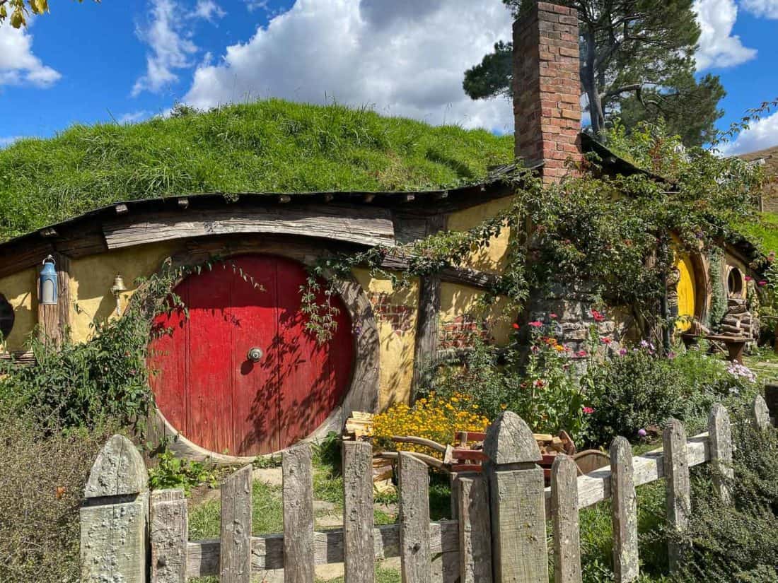 Bagshot Row in Hobbiton Movie Set, New Zealand