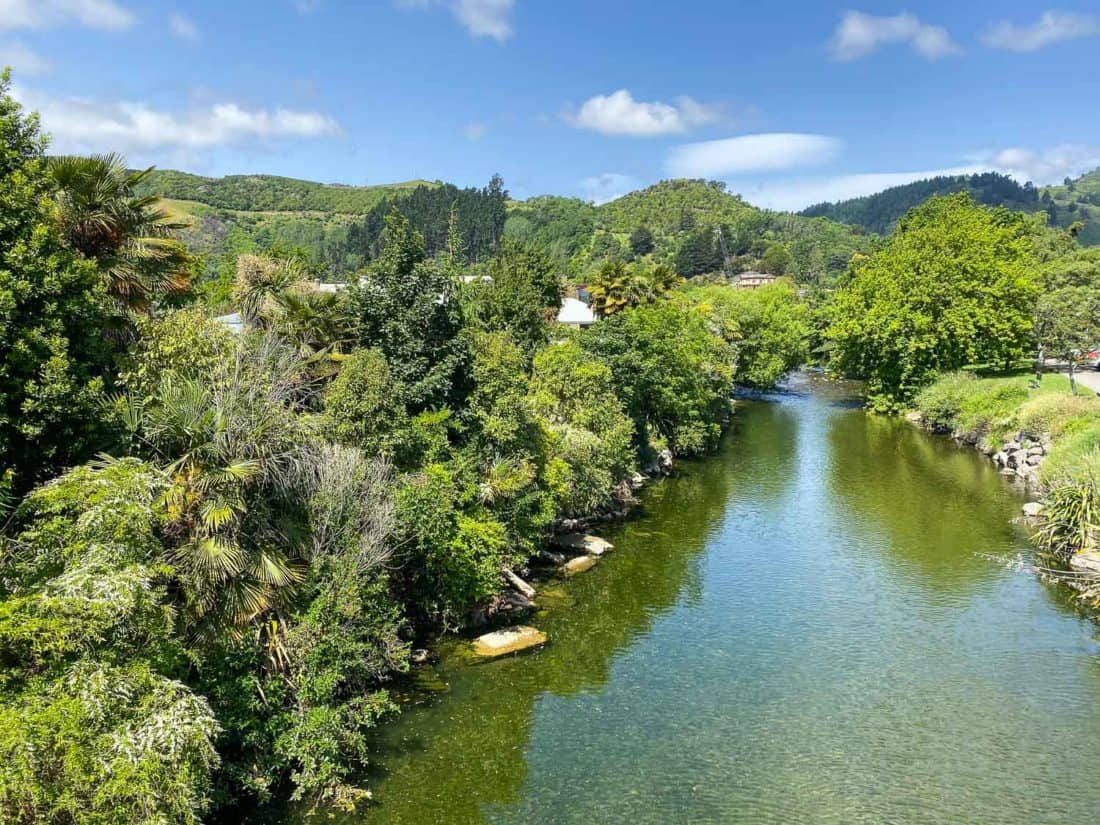 Maitai River in Nelson New Zealand