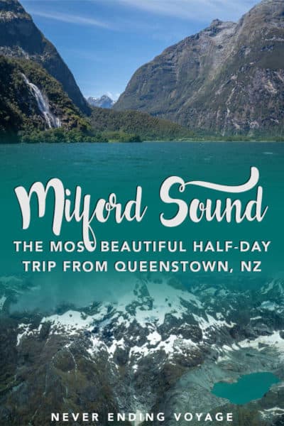 How to do a day trip to Milford Sound, New Zealand