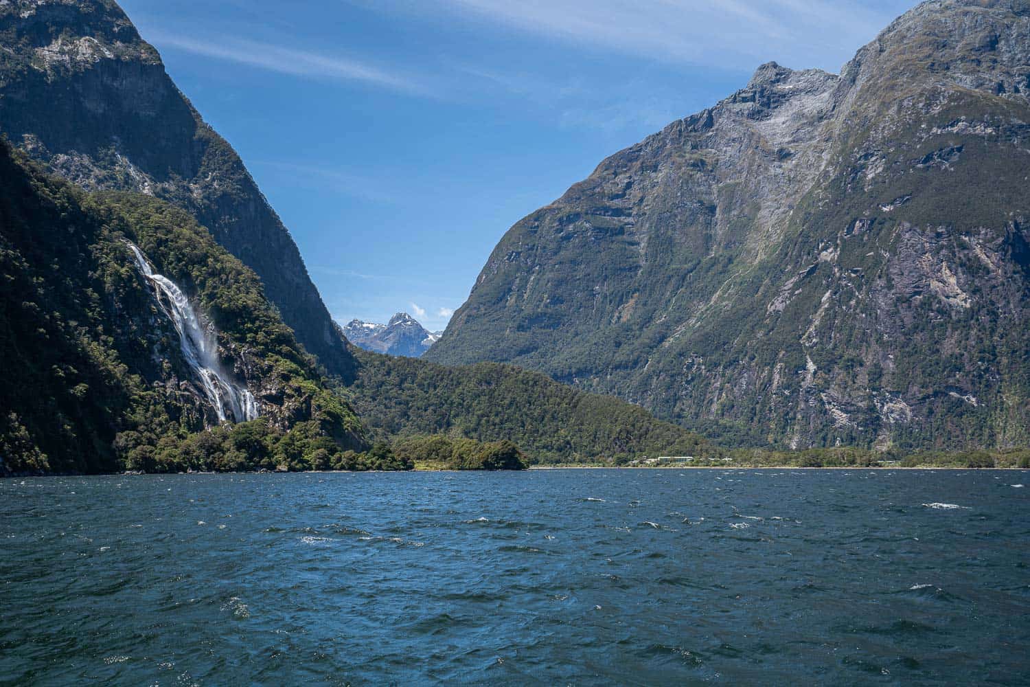 Bowen Falls in Milford Sound