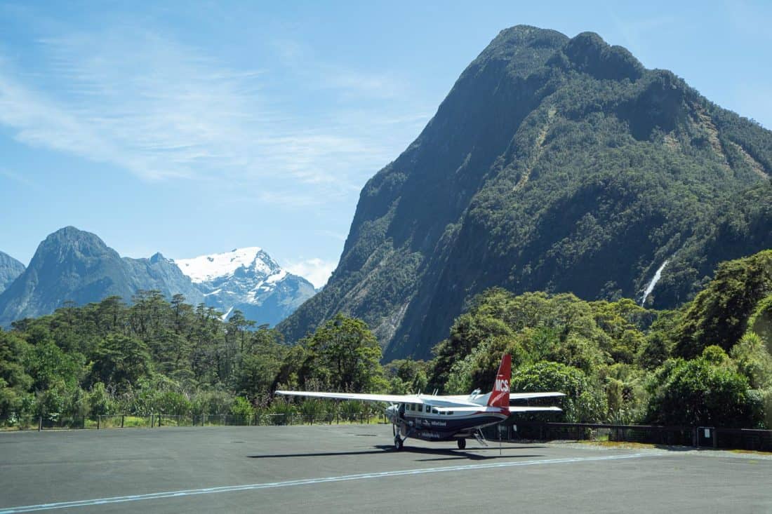The Milford Sound airport