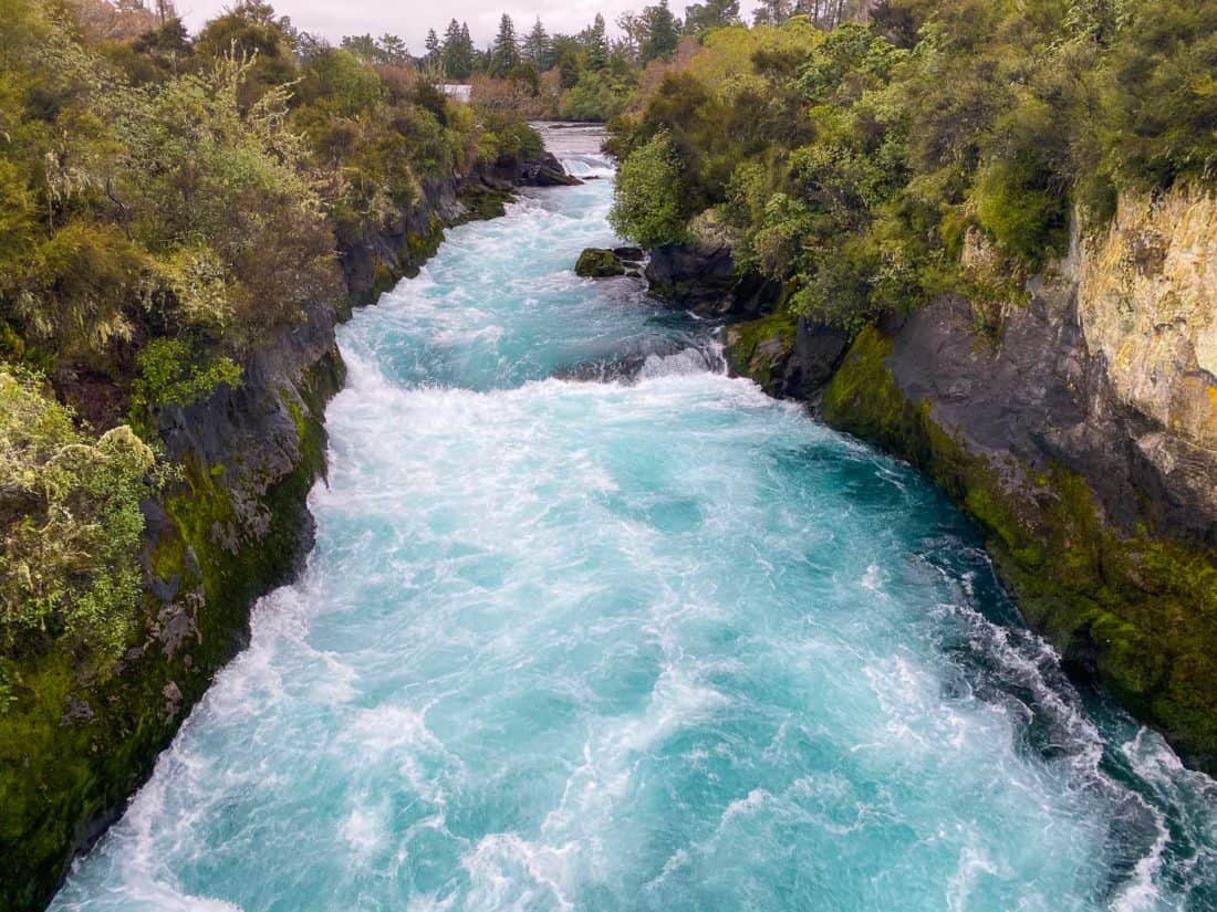 Huka Falls, Taupo, North Island, New Zealand