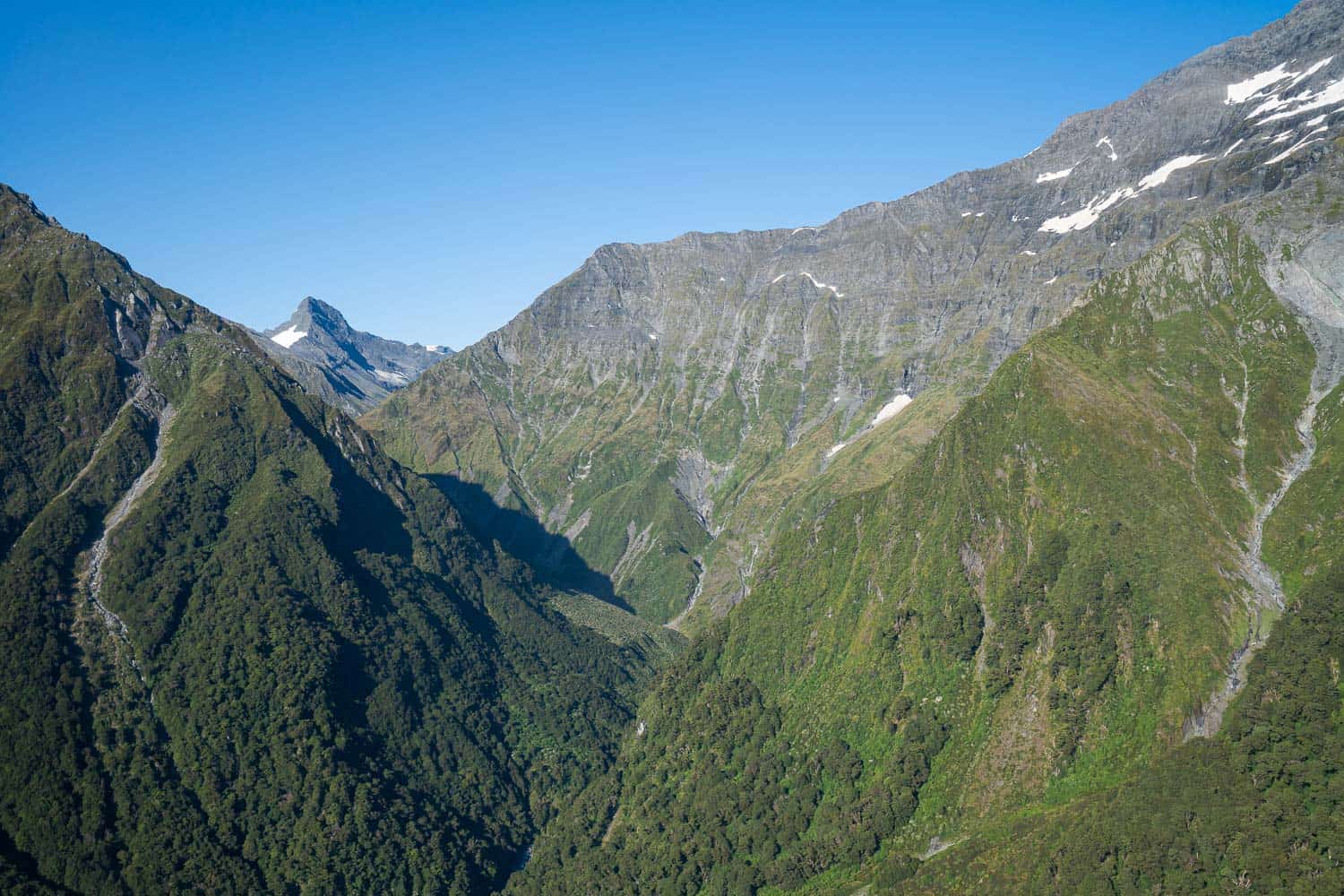 View from the plane ride on the Siberia Experience, New Zealand