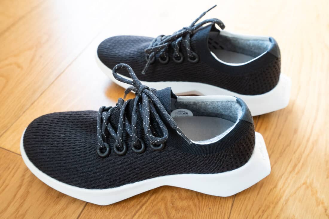 Allbirds Tree Dashers 2 running shoes in neutral black