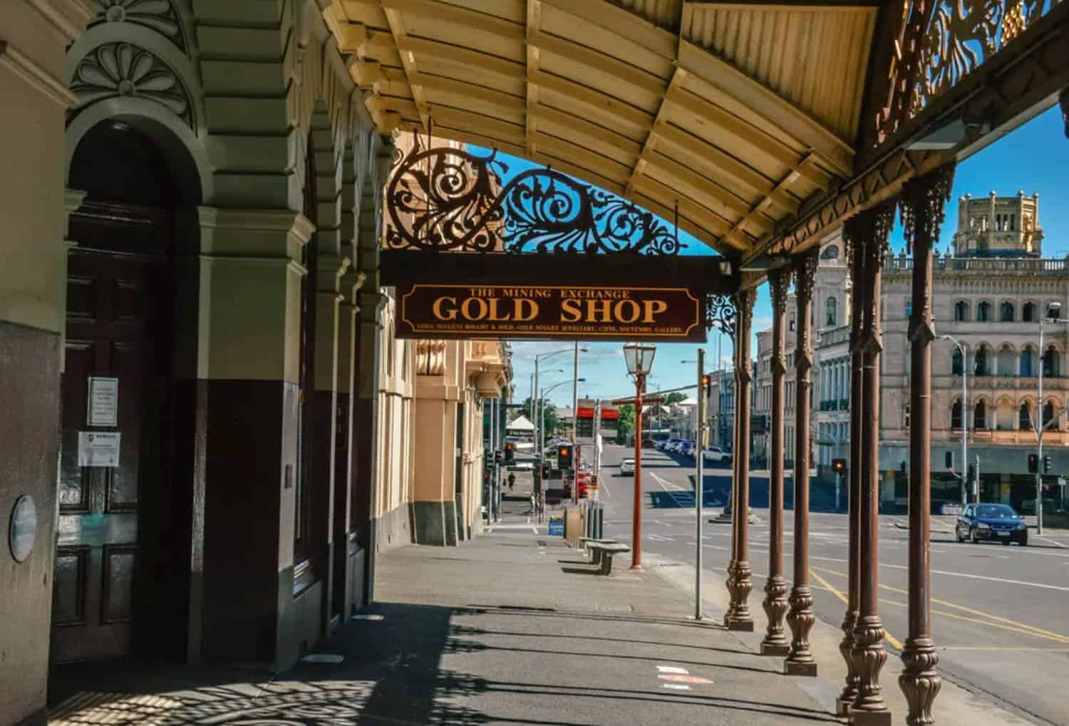 Ballarat gold rush town near Melbourne, Victoria