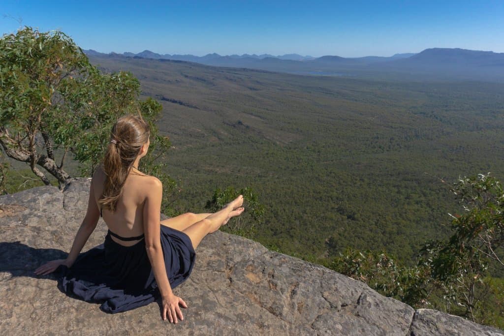 Baroka Lookout in The Grampians, Victoria, Australia