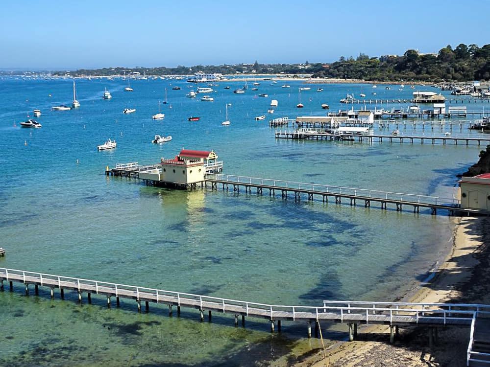 Millionaire's Walk in Sorrento on the Mornington Peninsula, a popular day tour from Melbourne, Victoria, Australia
