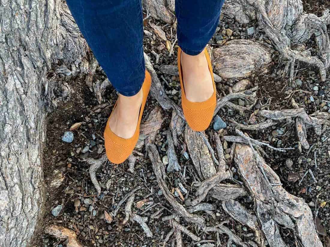 Allbirds Tree Breezer flats in Poppy