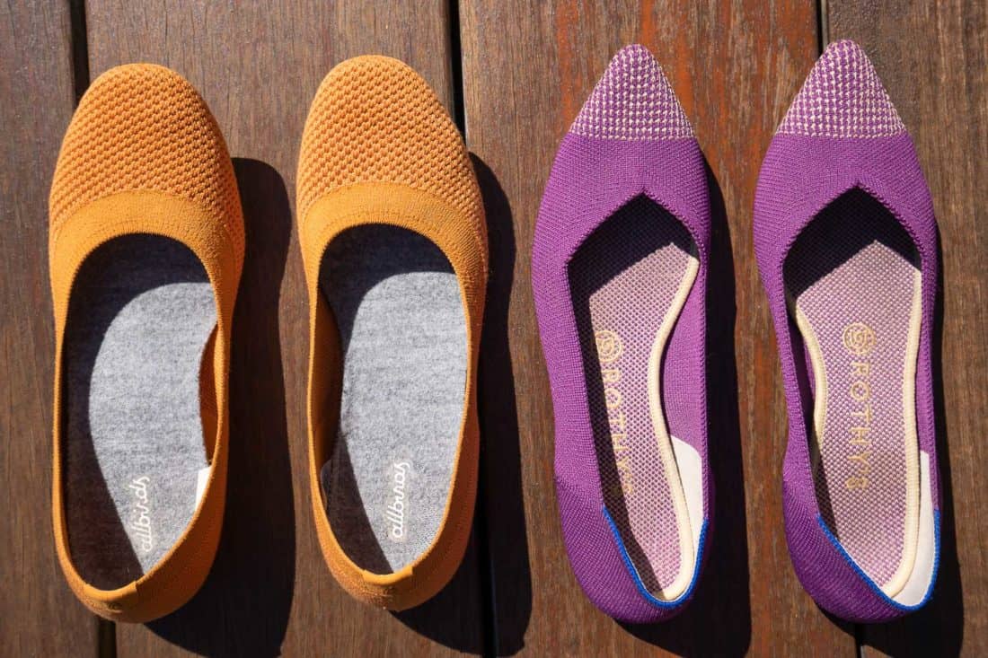 Allbirds vs Rothys: which are the best flats?