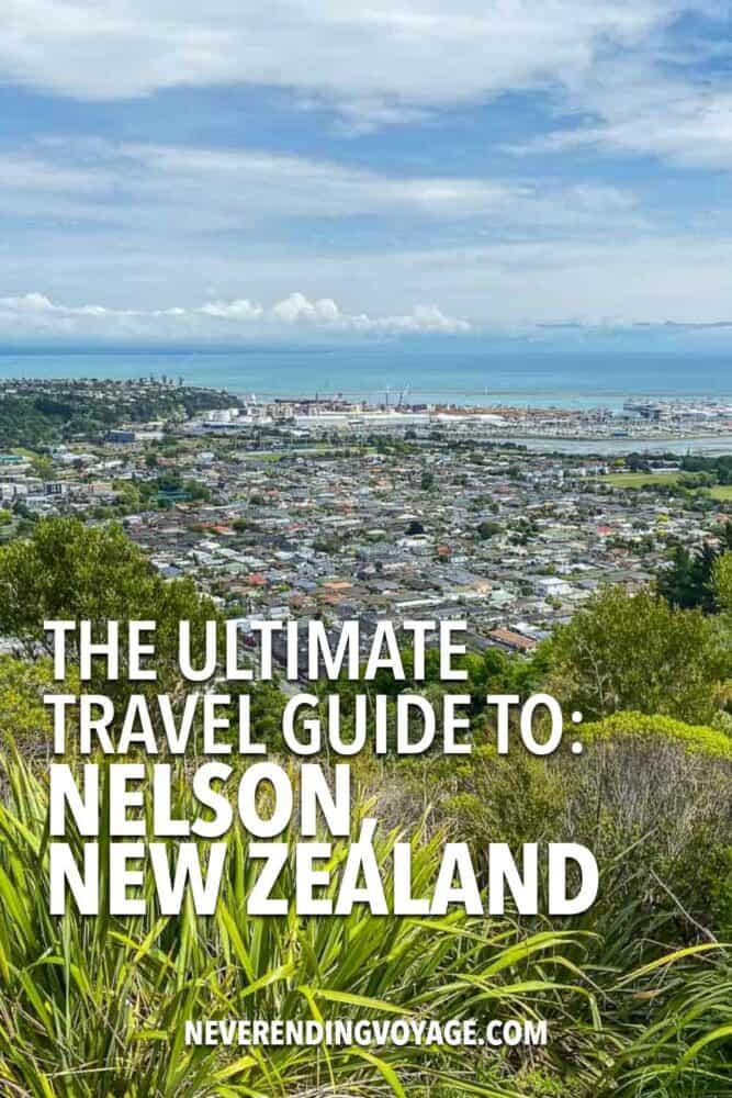 Nelson Travel Guide Pinterest pin