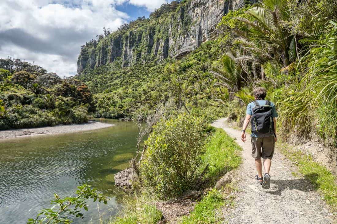 Hiking the Pororari River Track in Punakaiki